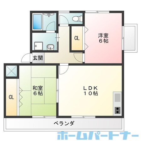 アベニューヤマシタの物件間取画像